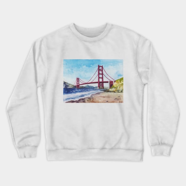 Golden Gate Crewneck Sweatshirt by HeohKim